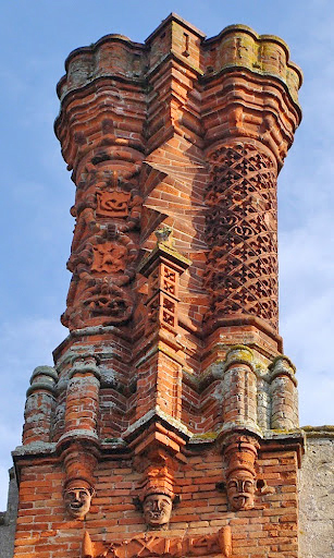 Thornbury Castle - Oldest Chimney