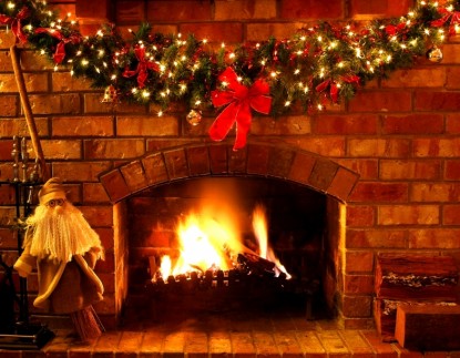 Winter Holiday Cozy Fireplaces Poughkeepsie, NY