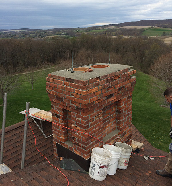 chimney repair and rebuilding in millville ny