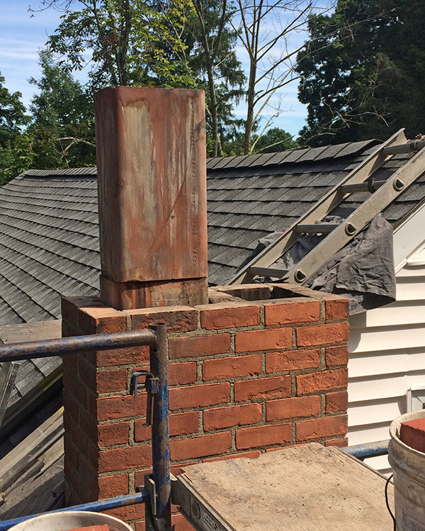 repair and rebuild chimney in hyde park ny