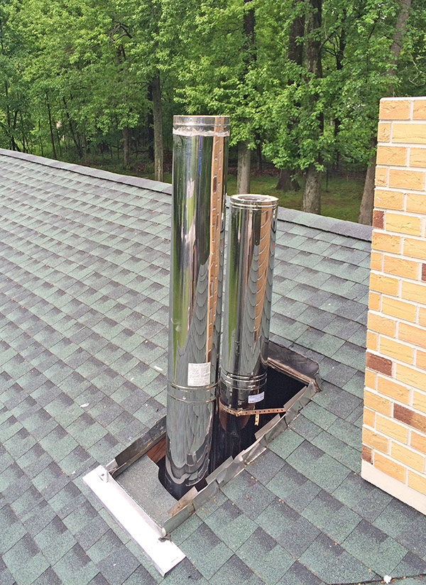 fix stainless chimney pipe