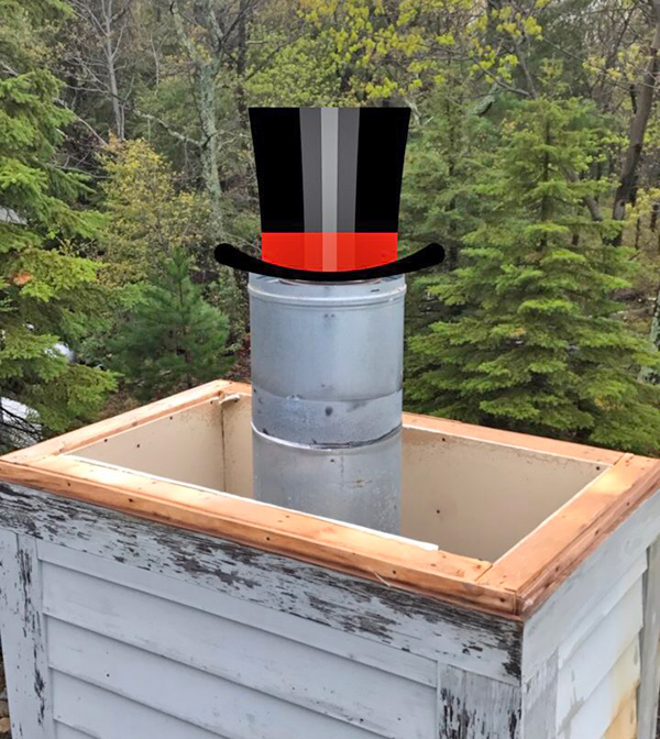 woodstock ny chimney chase cover installation