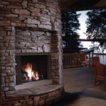 brand new outdoor fireplace in lagrange ny