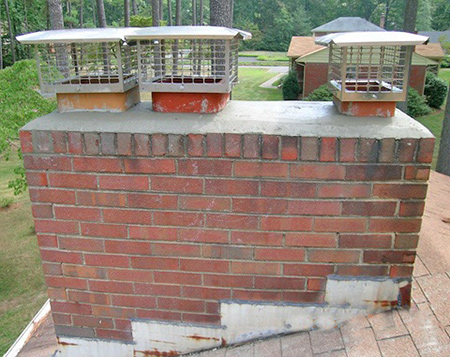 perfect chimney cap install in poughkeepsie ny