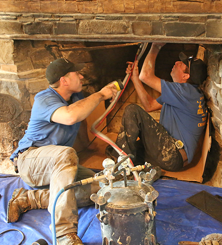 chimney and fireplace sweeping in patterson ny