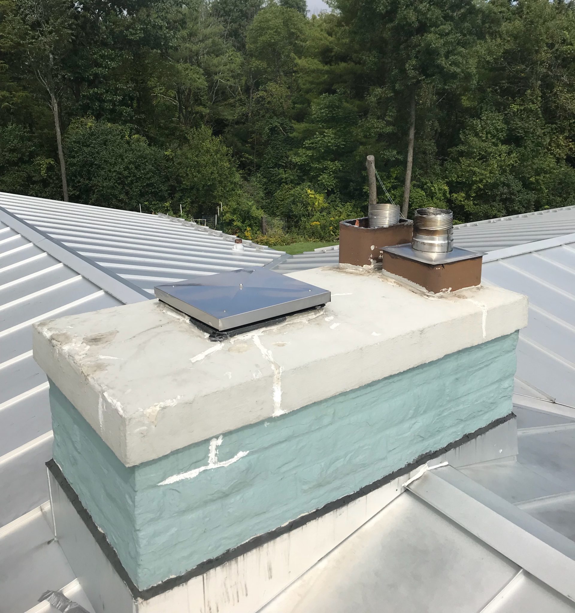 Damaged Chimney, Fishkill NY