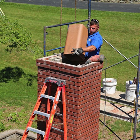 chimney flue replacement, dover ny