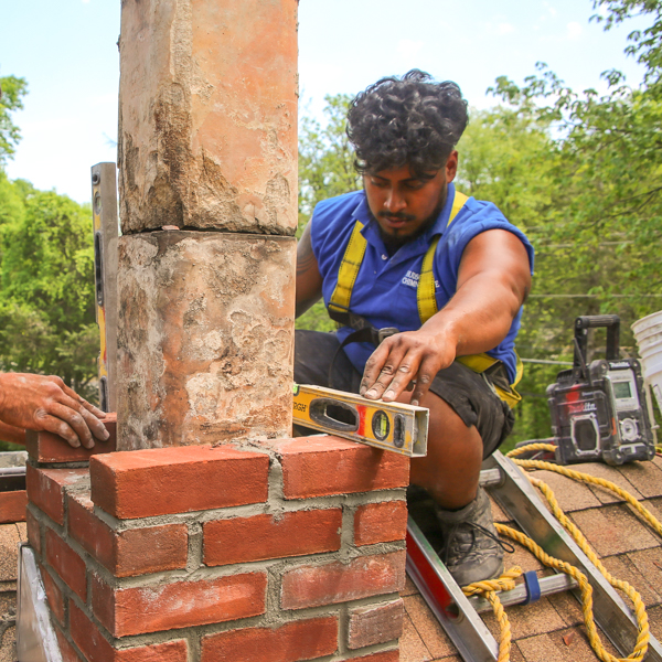 chimney masonry repair in Hudson Valley NY