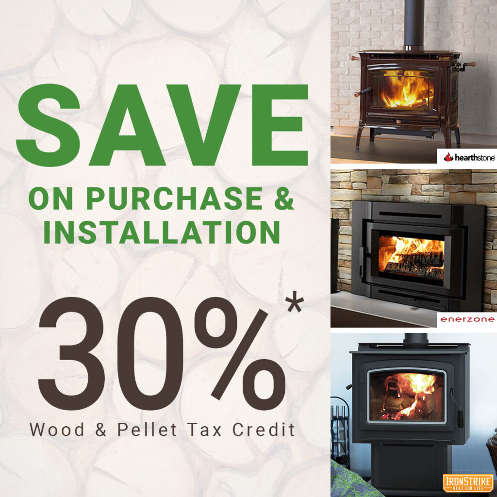 30% Wood & Pellet Tax Credit | Save On Fireplaces & Stoves