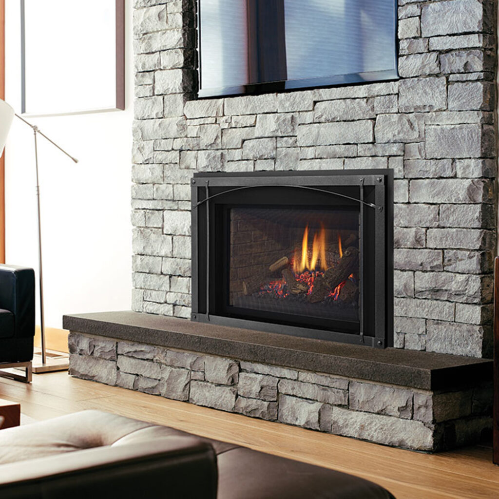 Gas fireplace inserts enjoy your fireplace mess free