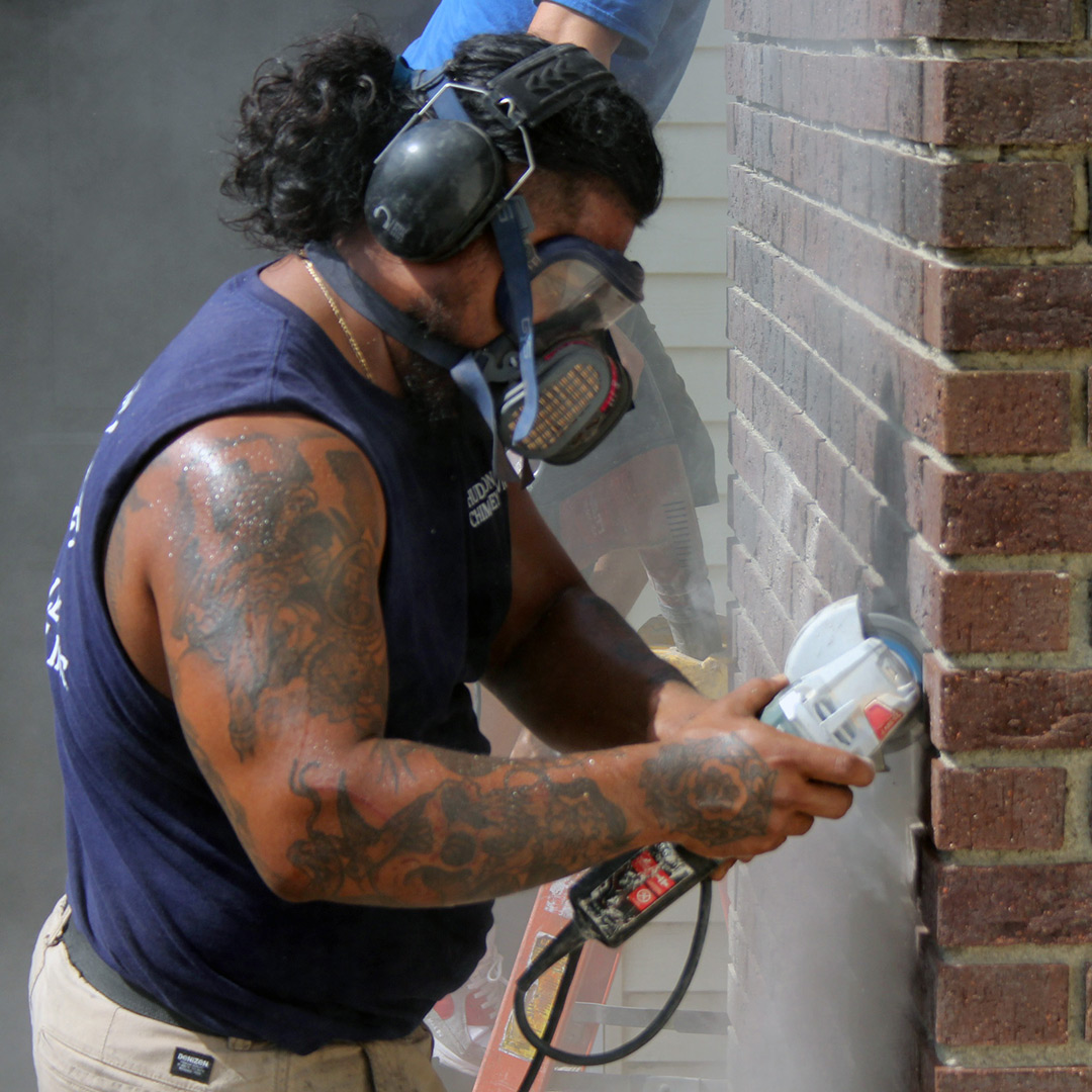 Tuckpointing services and chimney masonry repair in Poughkeepsie NY and Beekman NY