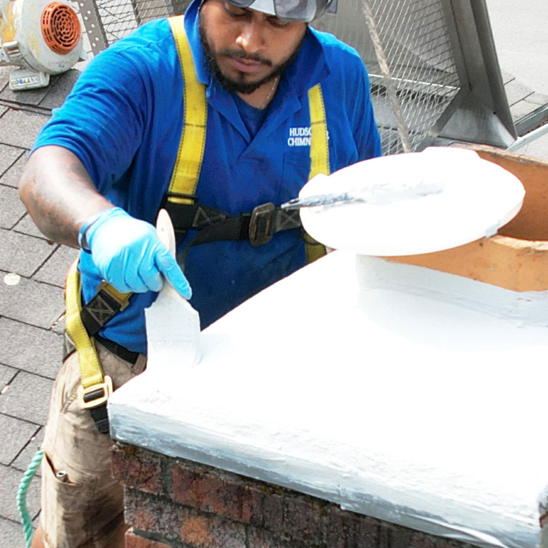 chimney crown repair in hudson valley NY and Hopewell Junction NY