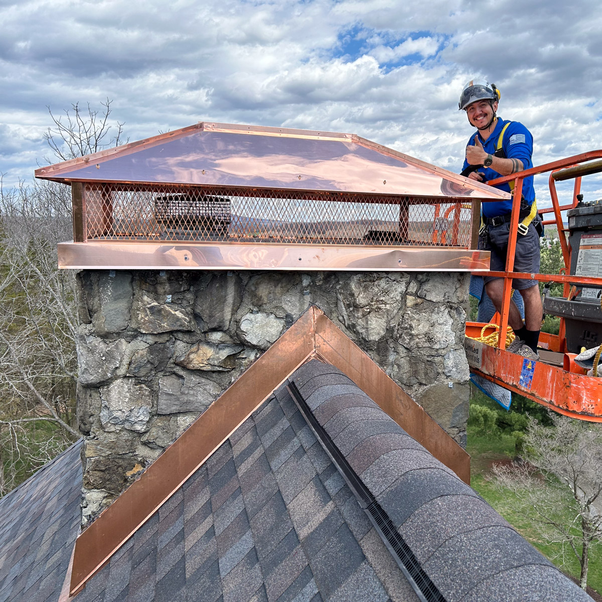 Installing custom chimney caps and more in Mahopac, NY